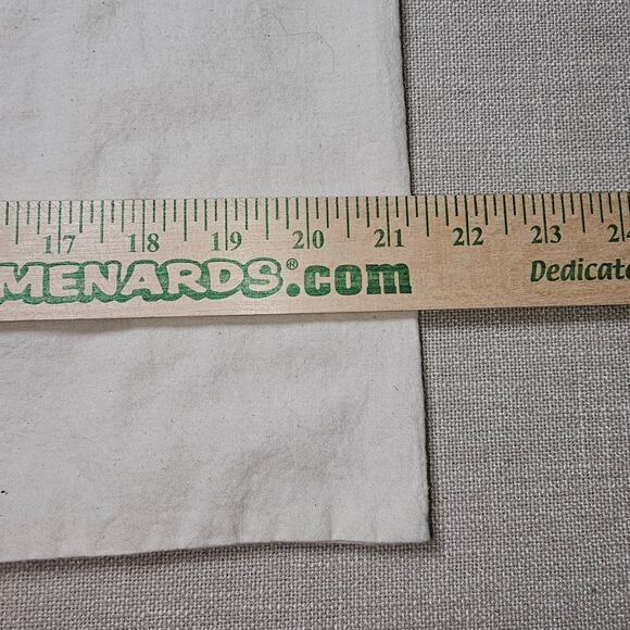 Tory Birch Dust Bag with Drawstring and Gold Tory Charm 23x21 - Picture 4 of 5